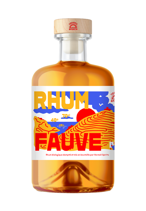 Bouteille de Rhum Fauve bio 70cl